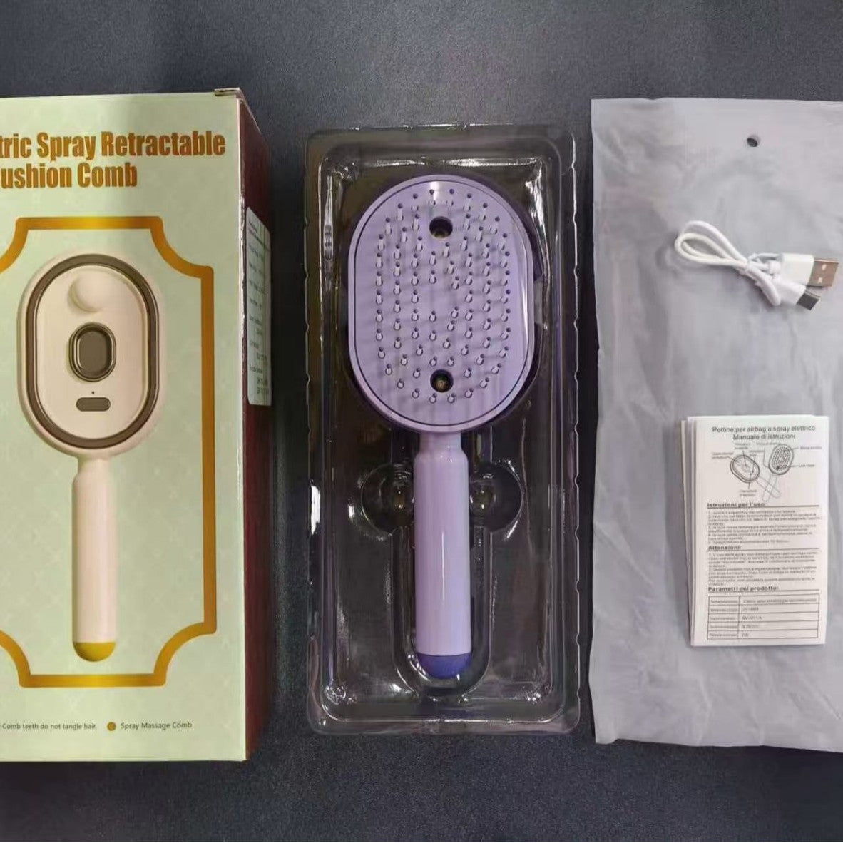 Venleox™ Electric Spray Massage Hair Comb
